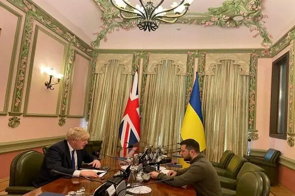 نخست‌وزیر انگلیس با رئیس‌جمهور اوکراین دیدار کرد