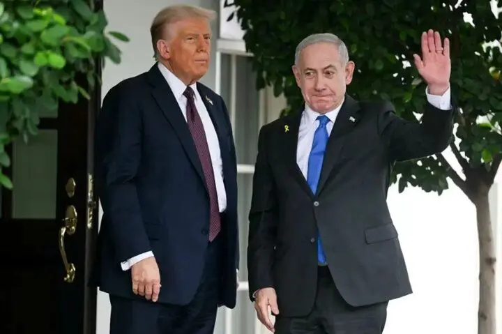 لحظه عذرخواهی نتانیاهو از قطر