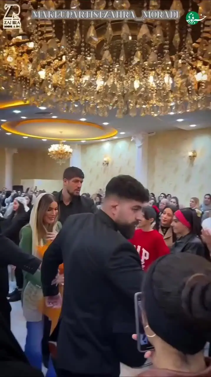 متین ستوده در محاصره بادیگاردهایش! + ویدئو