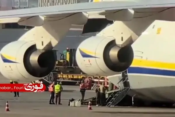 ببینید| تصاویری از انتقال تجهیزات و تسلیحات آمریکایی به اسرائیل