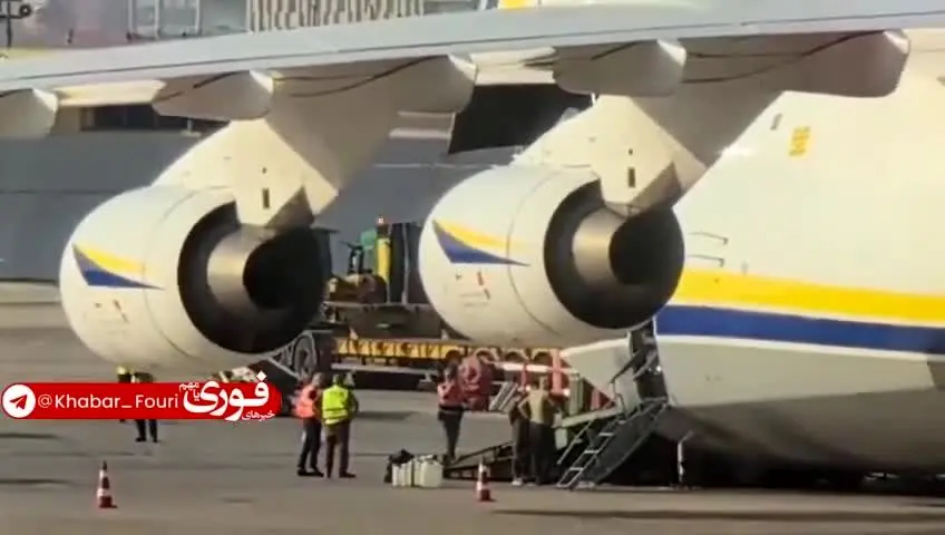 ببینید| تصاویری از انتقال تجهیزات و تسلیحات آمریکایی به اسرائیل