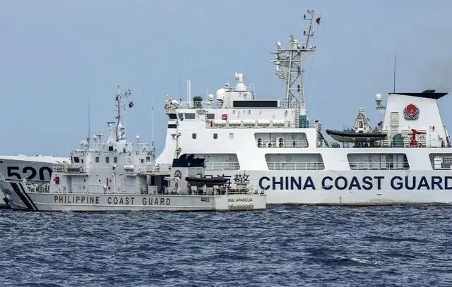 تقابل کشتی‌های فیلیپین با چین در دریای چین جنوبی