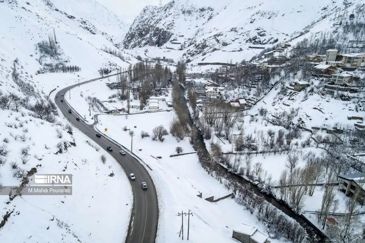 کندوان بازگشایی شد/ هشدار یخ زدگی جاده‌های مازندران