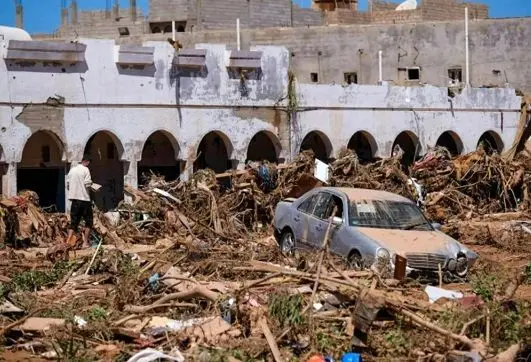 تخمین 10 تا 20 هزار قربانی احتمالی سیلاب در لیبی!