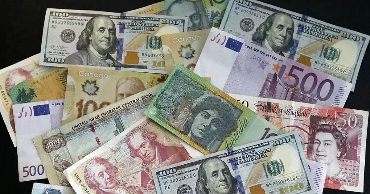 نرخ رسمی یورو و ۲۳ ارز کاهش یافت 