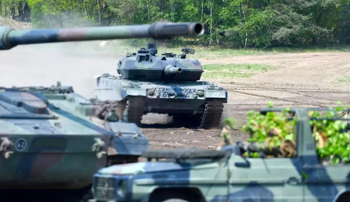 اولین گردان از تانک‌های لئوپارد به اوکراین ارسال می‌شود