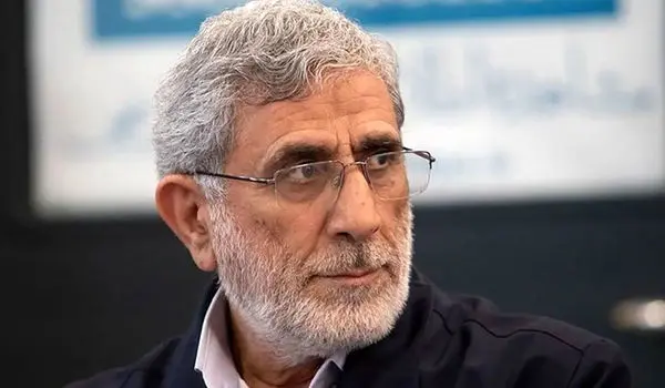 سردار قاآنی، فرمانده نیروی قدس سپاه پیغام داد