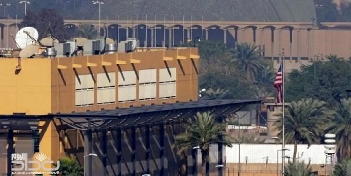 7 گلوله خمپاره در سفارت آمریکا در بغداد فرود آمده