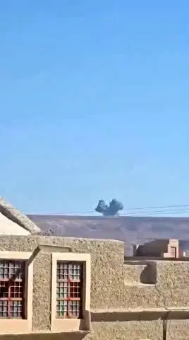 ببینید| حمله هوایی عربستان به حضرموت یمن