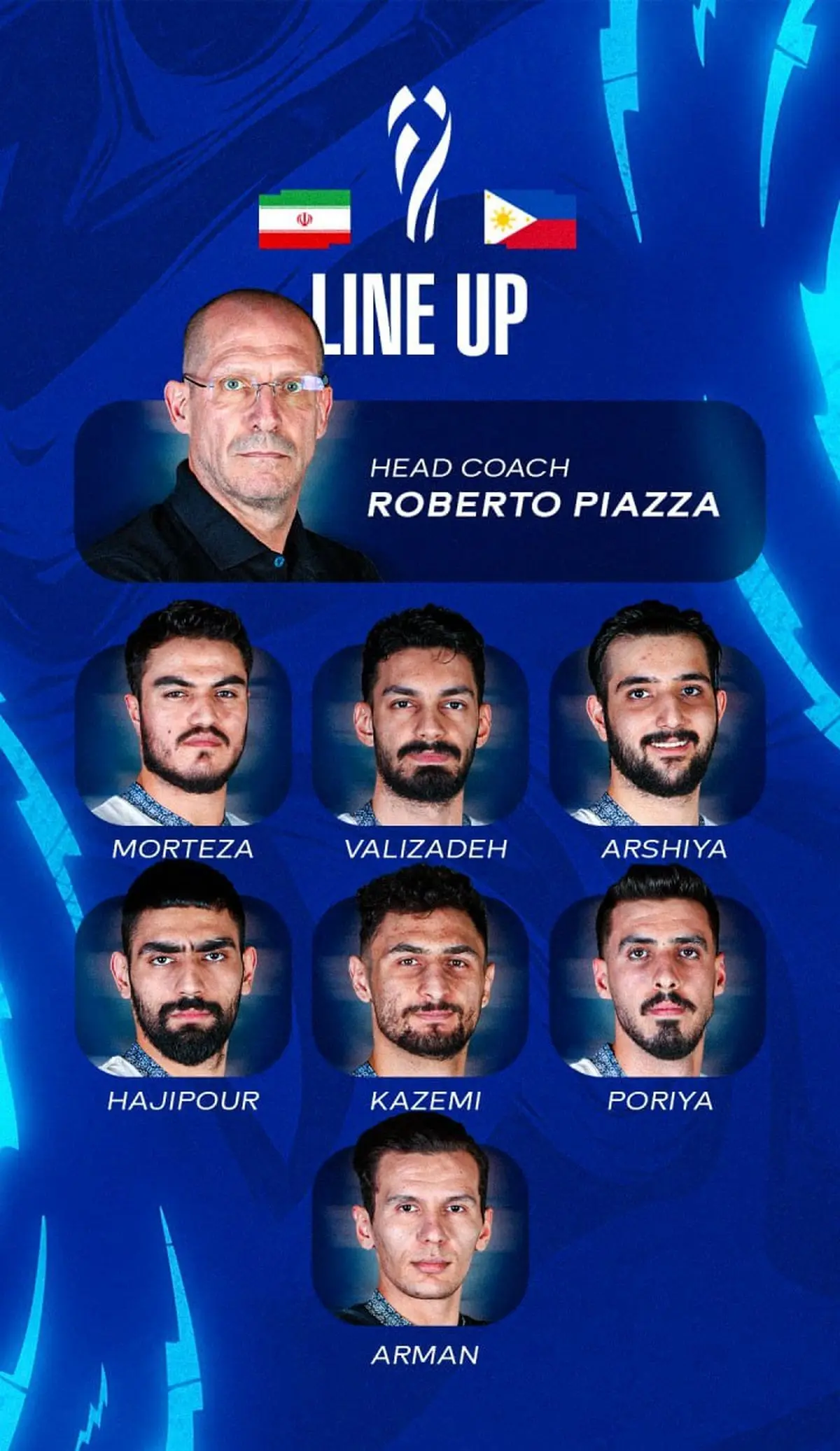 والیبال قهرمانی جهان | صعود سخت شاگردان پیاتزا از مرحله گروهی با شکست فیلیپین، نتیجه نهایی ایران 3 - فیلیپین 2