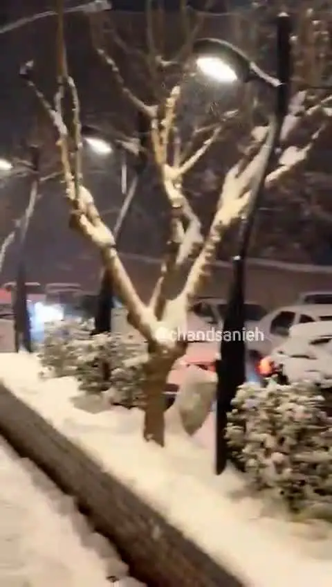 ببینید| حجم انبوه خودروهای رها شده در وسط خیابان در منطقه یک تهران