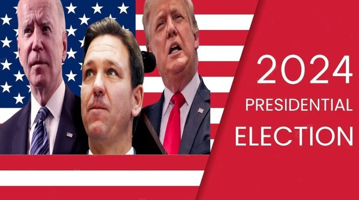 تصویر | نامزدهای انتخابات ریاست جمهوری ۲۰۲۴ آمریکا در یک قاب