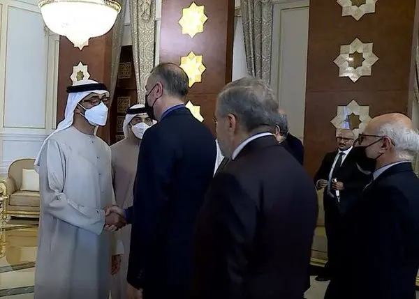 حضور امیرعبداللهیان در مراسم یادبود رئیس فقید امارات