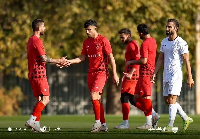 پیروزی پرسپولیس در دیدار تدارکاتی با گلزنی علیپور و ارونوف