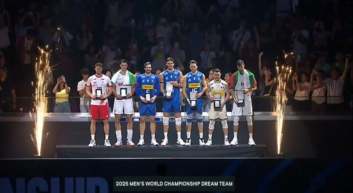 اعلام تیم رویایی والیبال قهرمانی جهان/ کدام ستاره MVP شد؟
