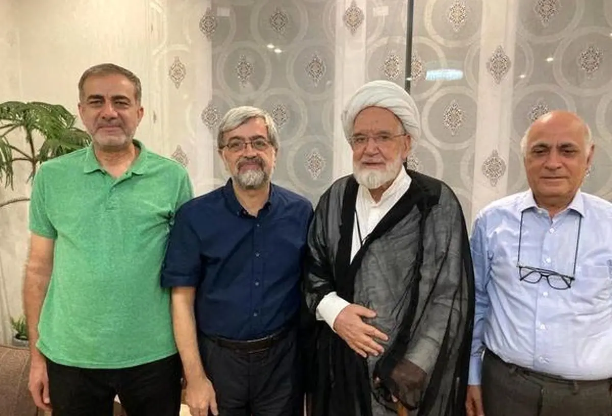 مشاوران میرحسین موسوی با مهدی کروبی ملاقات کردند