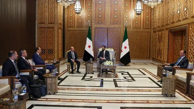 دیدار رئیس سازمان اطلاعات ترکیه با الجولانی 