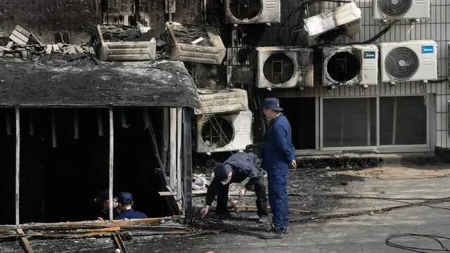 افزایش قربانیان آتش‌سوزی مرگبار بیمارستان پکن به 29 نفر