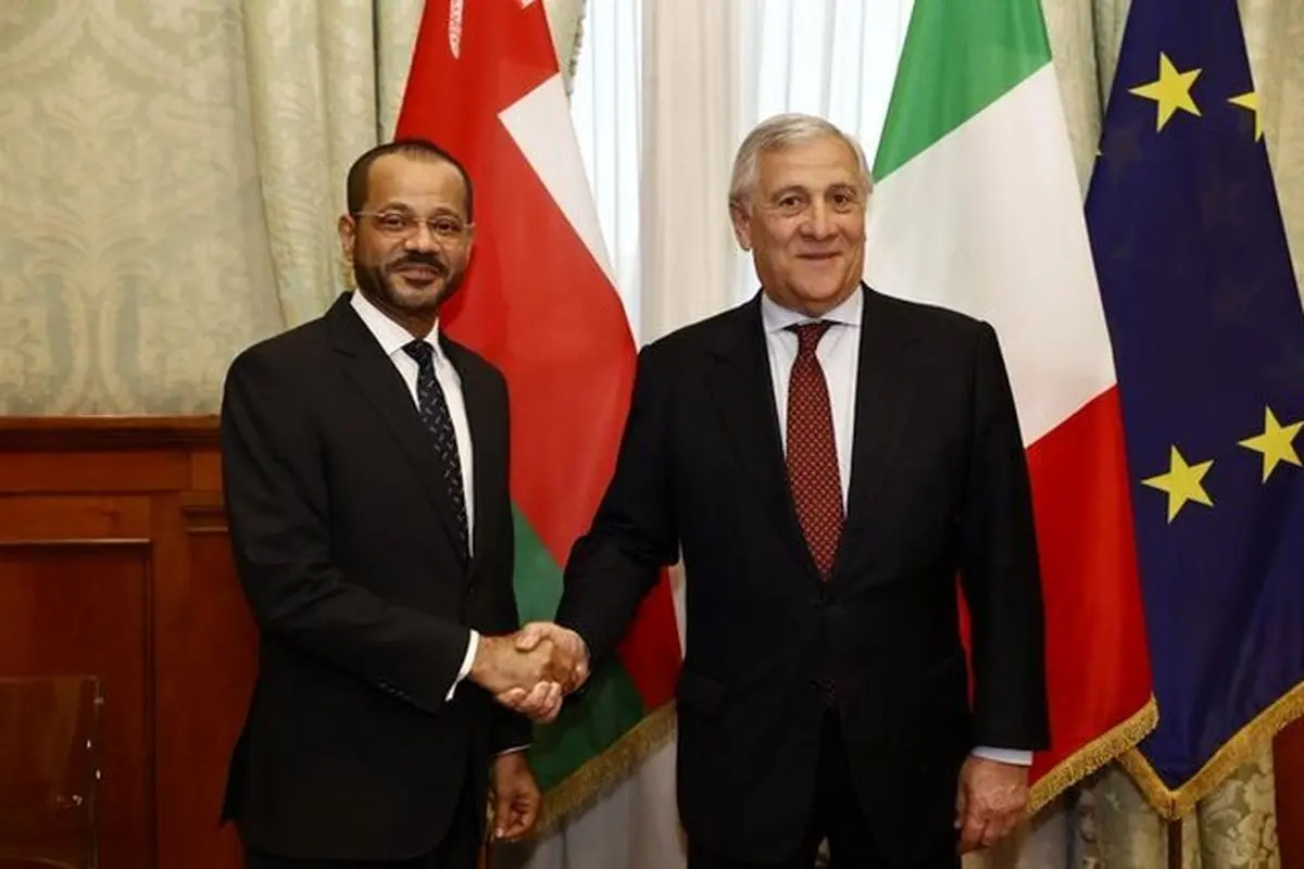 وزیر خارجه ایتالیا: قدردان نقش سازنده عمان در میانجیگری میان ایالات متحده و ایران هستیم؛ رم آماده میزبانی دور دوم گفتوگوهاست