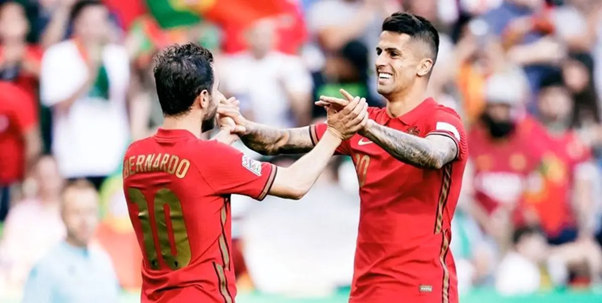 لیگ ملت‌های اروپا| پیروزی پرتغال با درخشش ستاره‌های گواردیولا/ اسپانیا بالاخره برد