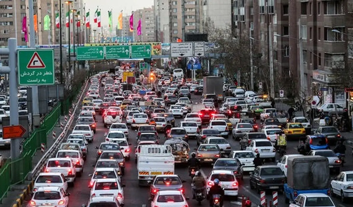 تشریح وضعیت ترافیک عصرگاهی در معابر پایتخت