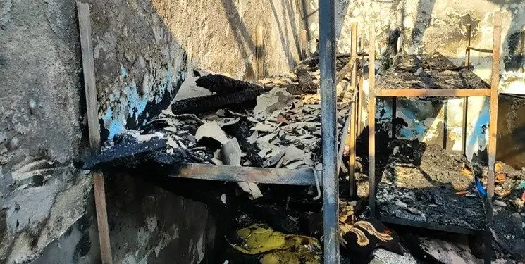 علت آتش‌سوزی مرگبار کمپ ترک اعتیاد لنگرود مشخص شد + جزئیات