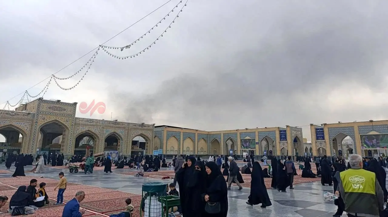 دلیل مشاهده دود غلیظ در حرم مطهر رضوی اعلام شد