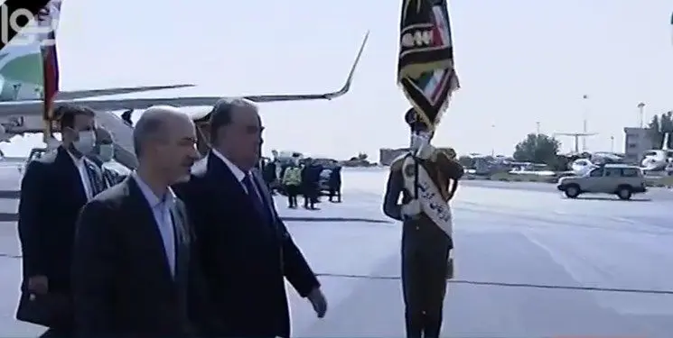 وزیر نیرو از رئیس جمهور تاجیکستان استقبال کرد