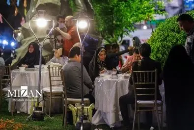 افطاری فلسطینی در قلب تهران