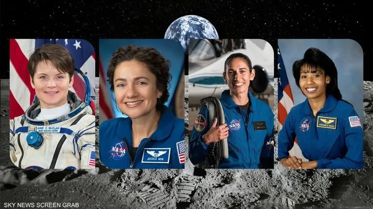 یک زن فضانورد برای قدم نهادن بر ماه انتخاب می‌شود