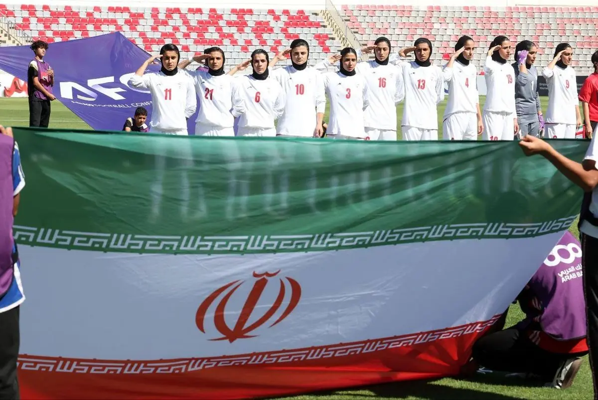 سلام نظامی دختران ایران به آسیا/ تیم ملی زنان ایران به جام ملت ها صعود کرد