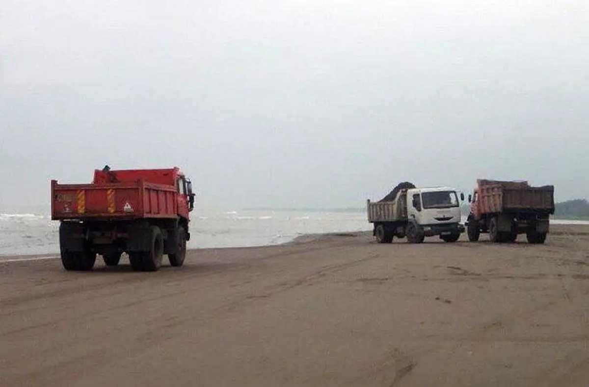 آیا بساط ماسه‌خواری به سواحل مرکزی مازندران رسید؟