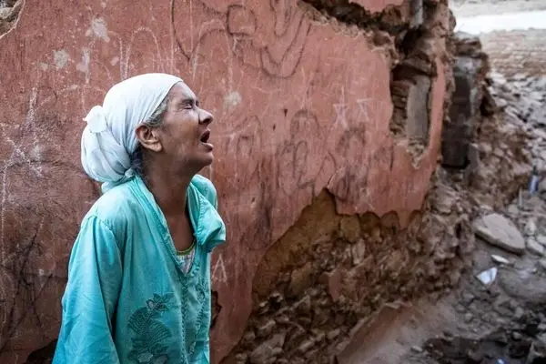 جدیدترین تصاویر از زلزله هولناک مغرب با بیش از ۸۰۰ کشته! + عکس