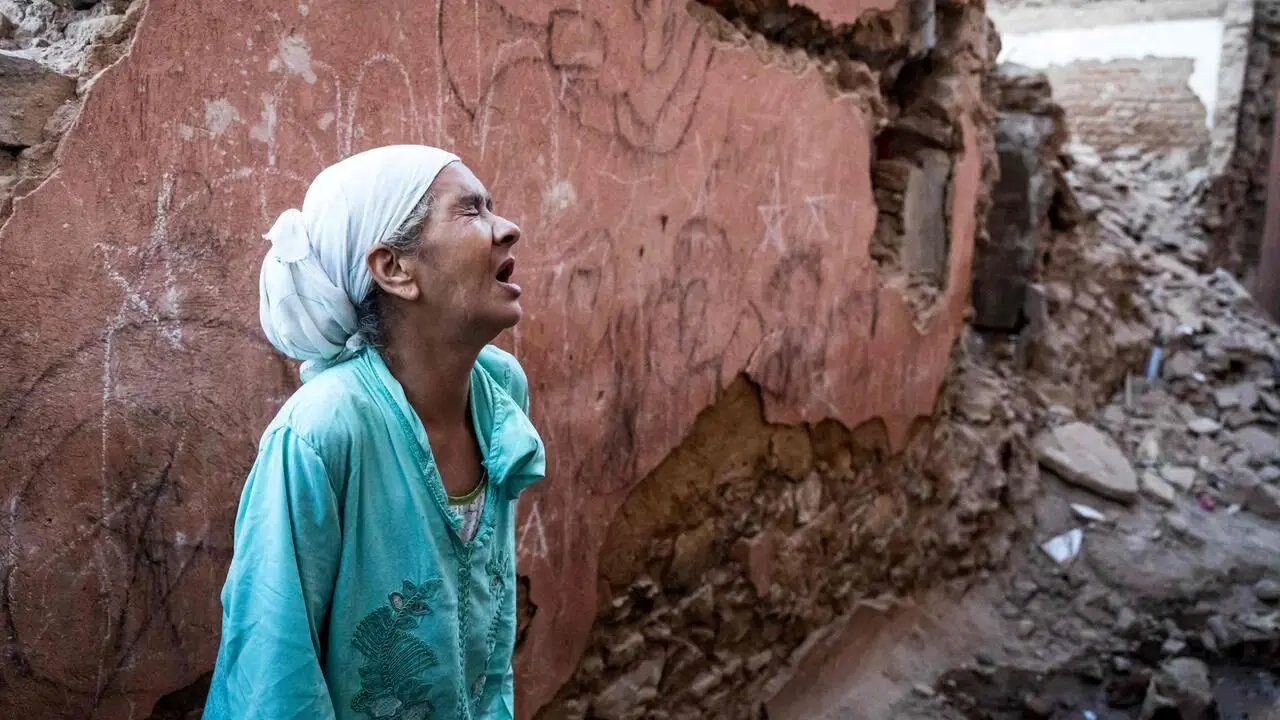 جدیدترین تصاویر از زلزله هولناک مغرب با بیش از ۸۰۰ کشته! + عکس