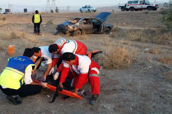 حادثه،پليس،نفر،واژگوني،پژو،سمنان