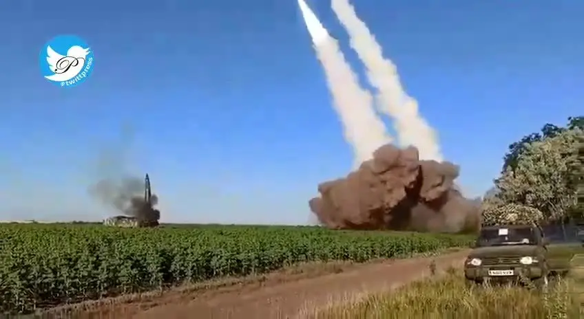 برای اولین‌بار/ پرتاب موشک بالستیک توسط اوکراین به مواضع روسیه+ ویدئو