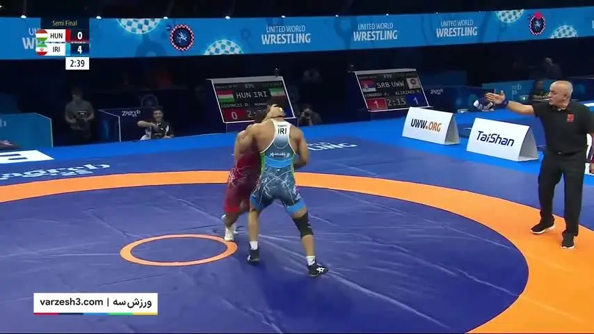 ببینید| برد نفس‌گیر مهمدی مقابل حریف مجار و صعود به فینال