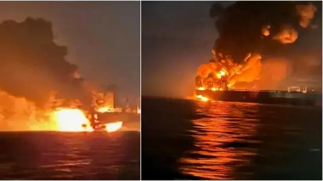 ترکیه: 2 نفت‌کش روسی در دریای سیاه احتمالا هدف مین‌گذاری، حمله پهپادی یا موشکی قرار گرفته‌اند