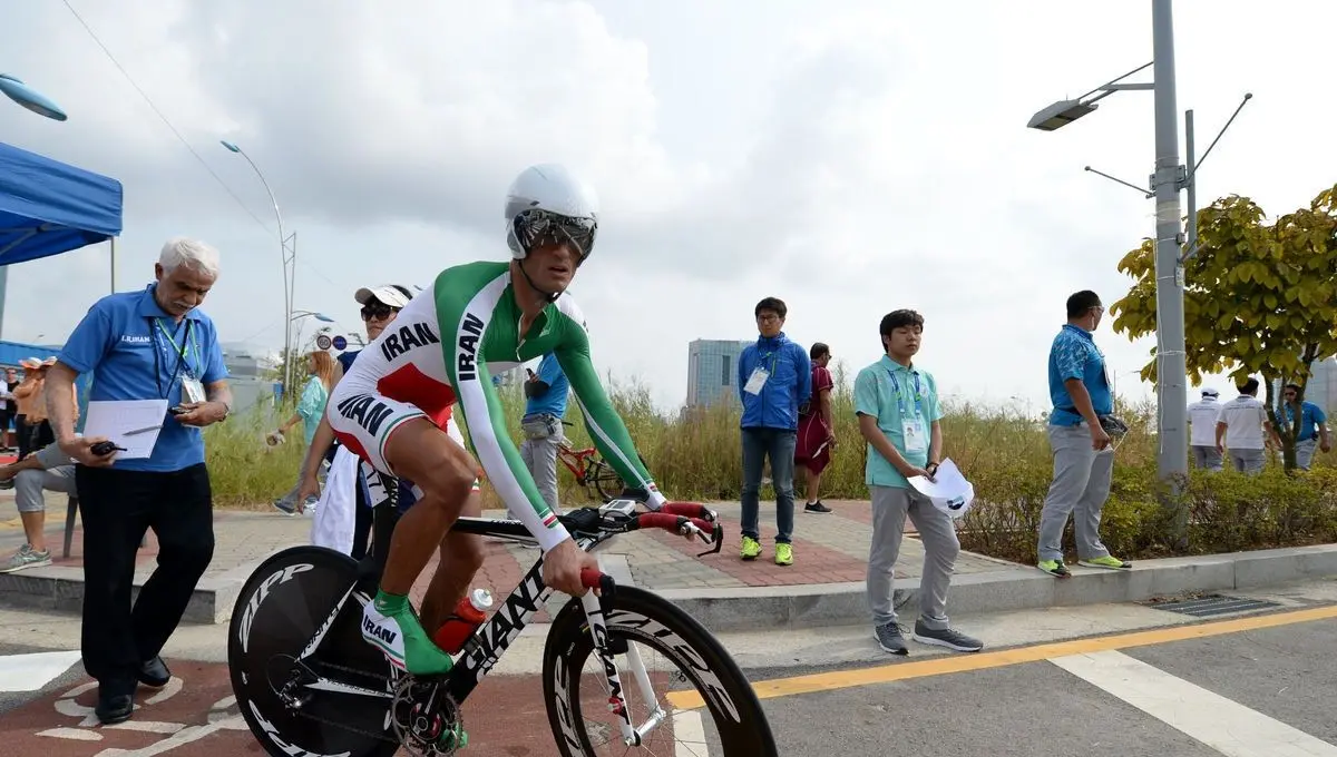 قهرمانی گنج‌خانلو در دوچرخه‌سواری بازیهای کشورهای اسلامی