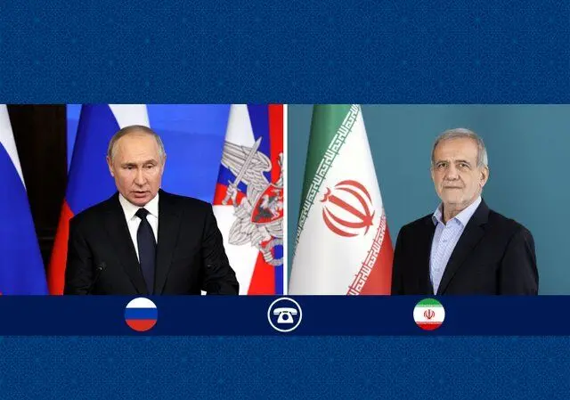 روسيه،ايران،اسلامي،كشور،فدراسيون،جمهوري،پوتين،تلفني،ابراز