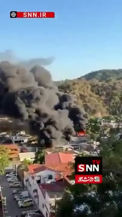 ببینید| هرج‌ومرج در پورتو وایارتا پس از کشته‌شدن سرکرده کارتل مکزیکی؛ خودروها به آتش کشیده و جاده‌ها مسدود شد