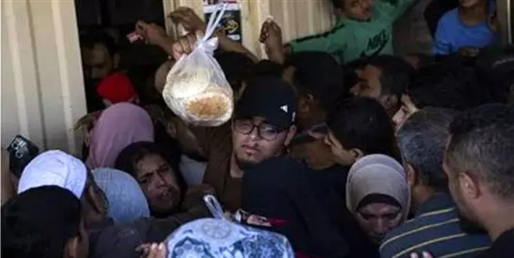 بحران نان در غزه؛ هجوم مردم به آسیاب‌ها