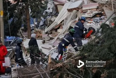 زلزله ترکیه - نجات