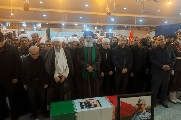 پیکر شهید سرلشکر نصیرزاده تشییع شد