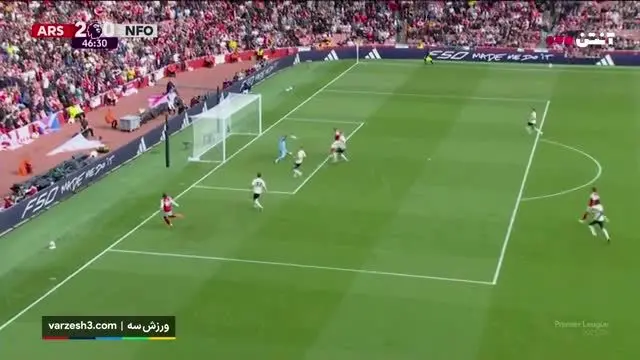 ببینید| خلاصه بازی آرسنال مقابل ناتینگهام فارست