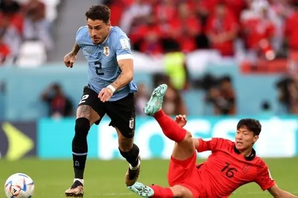 اروگوئه 0 - 0 کره جنوبی/ تقسیم عادلانه امتیاز