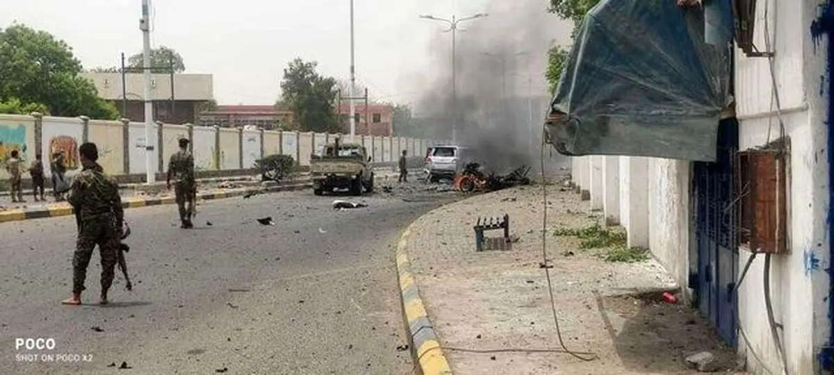 انفجاری مهیب استان عدن یمن را لرزاند
