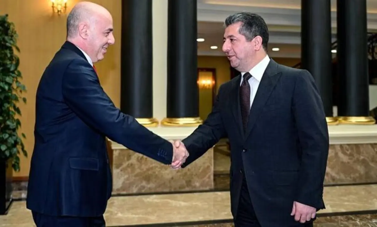 بن بست سیاسی عراق محور گفتگوی بارزانی و سفیر ترکیه