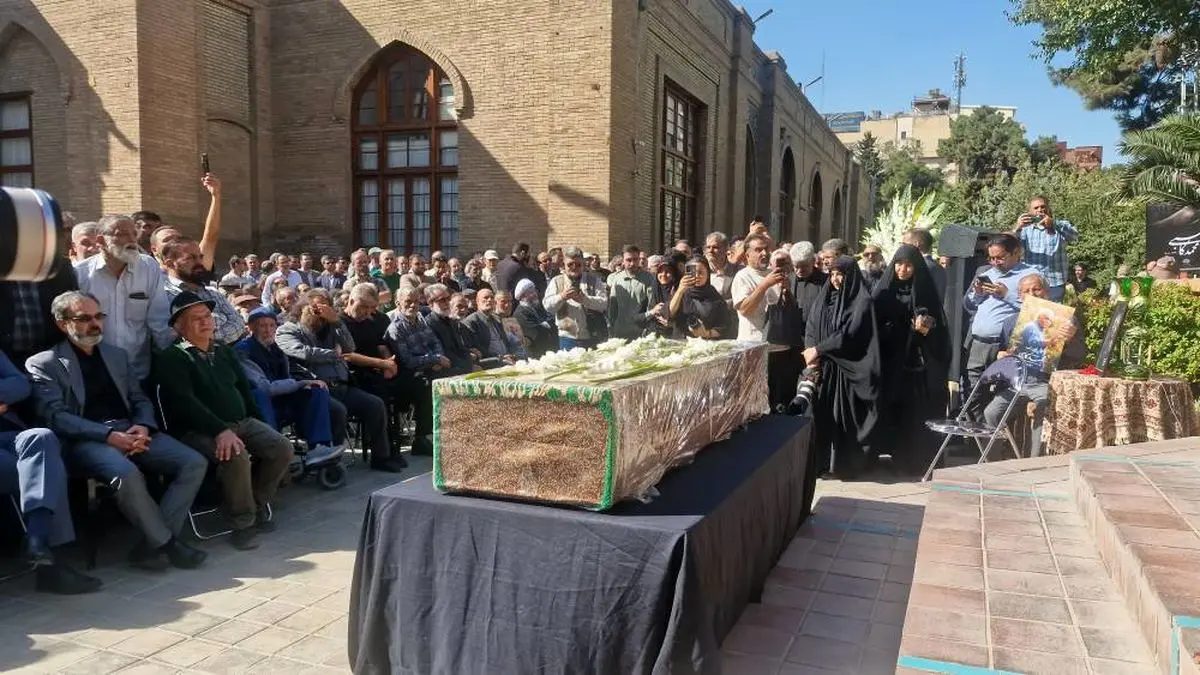 پیکر محمد کاسبی راهی خانه ابدی شد
