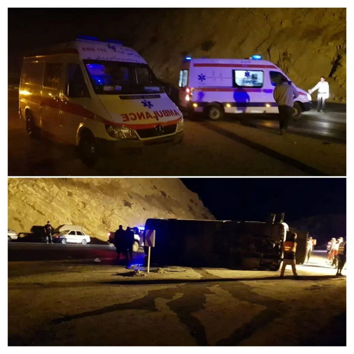 اورژانس،ايلام،گرديد،حادثه،برنا،آمبولانس